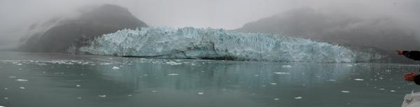 Panorama of the Marjerie Glacier