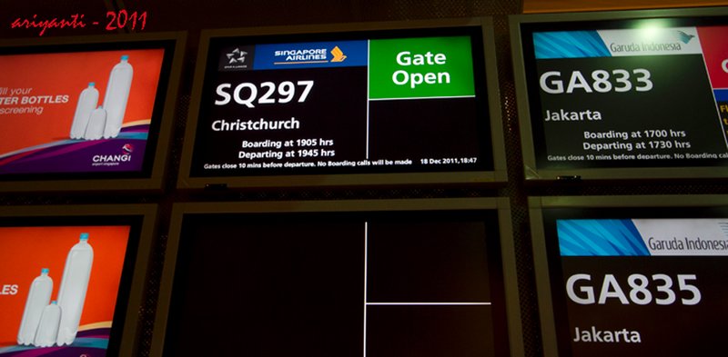 Boarding to Christchurch