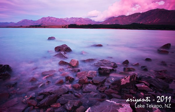 Lake Tekapo with ND Filter - is the water oozes enough?