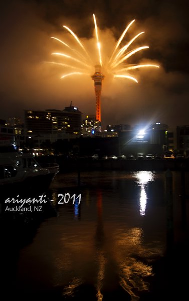 Mini NYE Firework @ Auckland