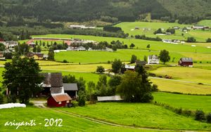 Pretty Norwegian Country Side