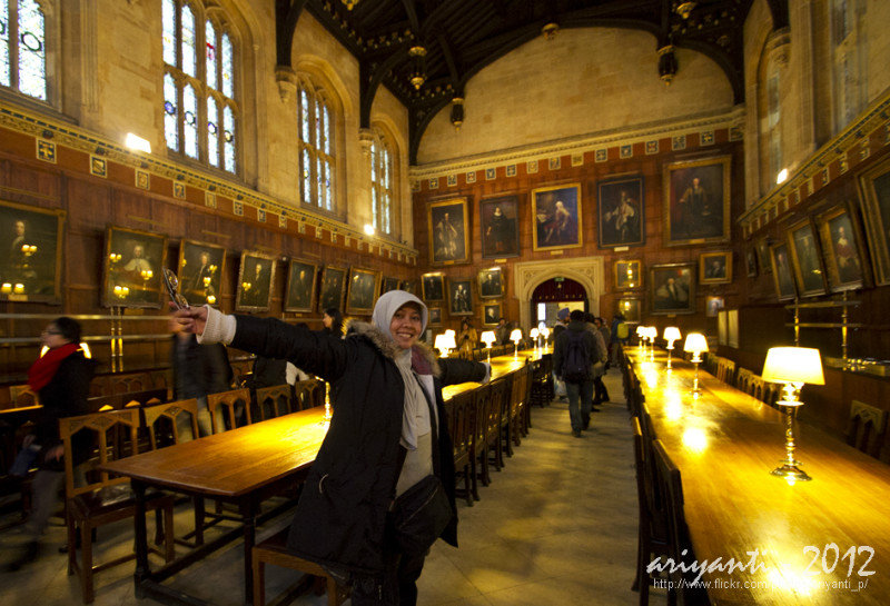 Inside Christ Church Hall! (Harry Potter)