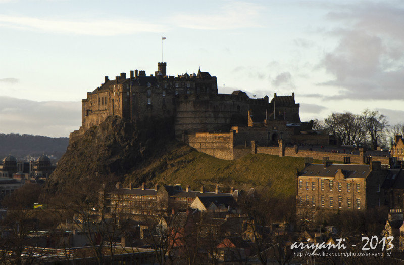 Overlooking Edinburgh Castle