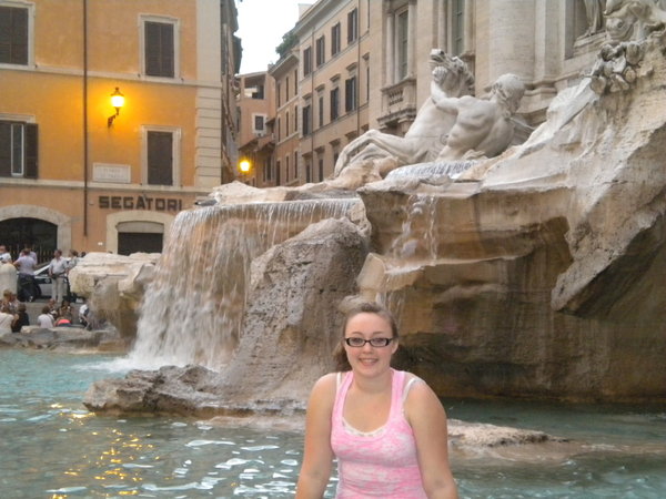 Me and the Trevi Fountain