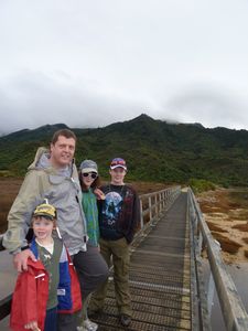 Starting of the hike in Abel Tasman