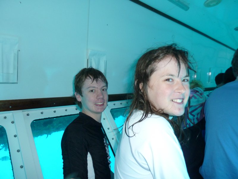 Geddy & Ivy in the semi-submersible