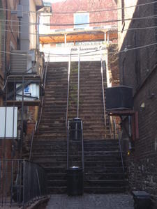 Stairs in ally
