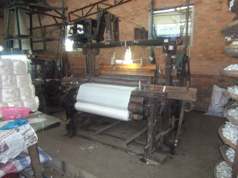 Silk factory