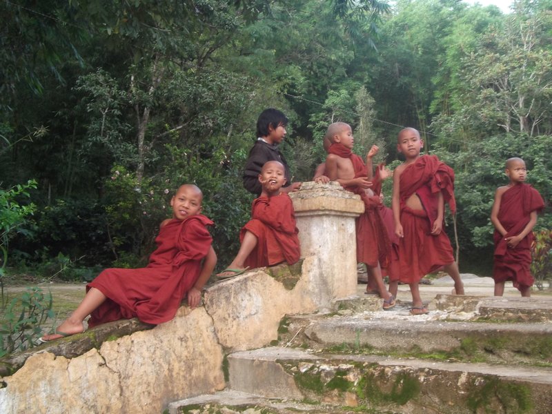 Monks with a attitude