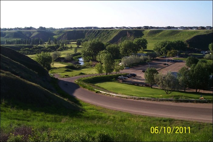 golf course and RV parking