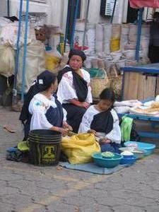 Market day in Otavalo