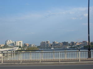 Brisbane by the river