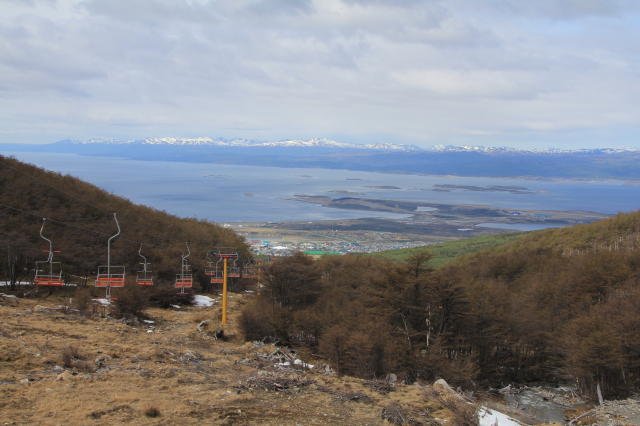 Looking down the Beagle Channel