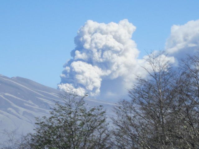 Puyehue Volcano's ash cloud