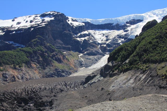 Black Glaciar and Monte Tronador