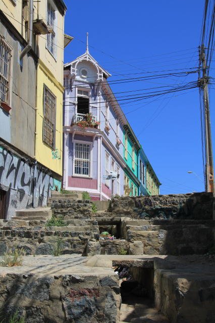 Street in Valparaiso