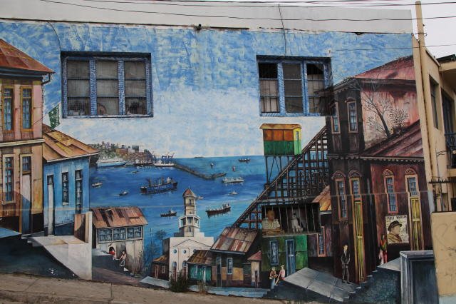 Creative Mural in Valparaiso
