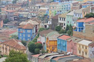 Colourful homes of Valparaiso