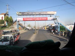 Leaving Arequipa