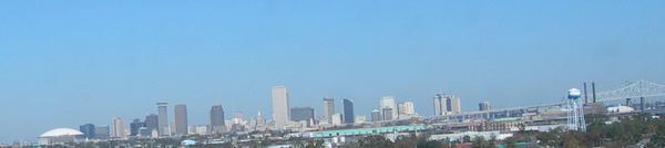 New Orleans Skyline Panorama