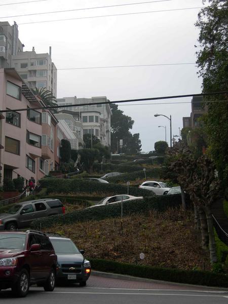 World's Most Crooked Street - San Fran