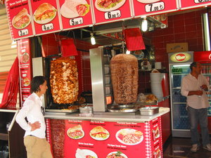 Istanbul kebab shop