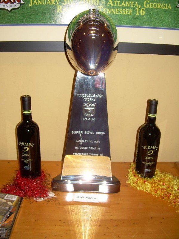 Super Bowl 34 Trophy