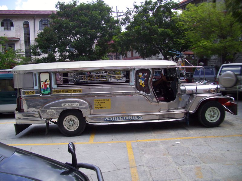 a Jeepney