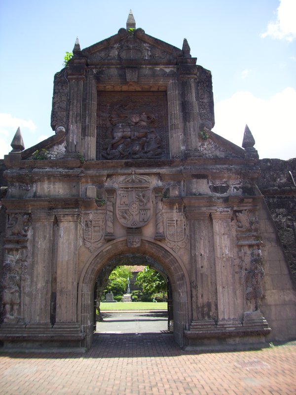 Entrance to Fort Santiago