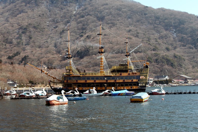 Pirate Ship at Lake Ashi