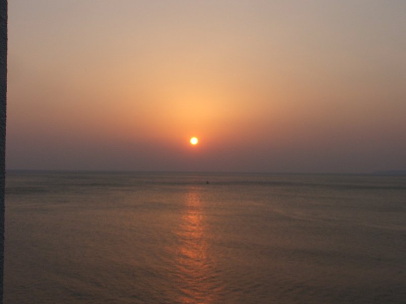 Sun Rise over Pacific Ocean