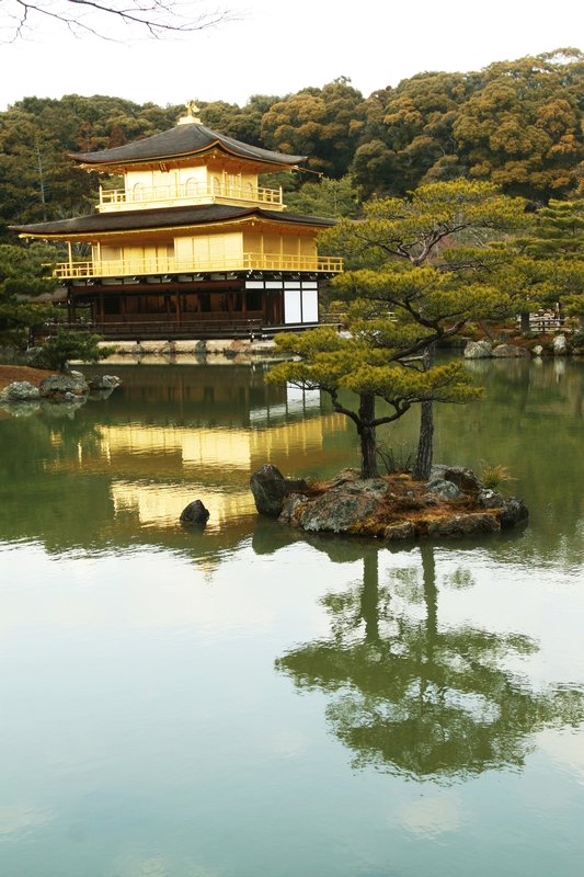 the Golden Pavilion Temple