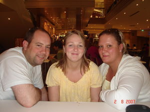 The fiancees 1st day in Brisbane