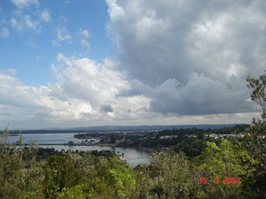 Ballina from the lookout