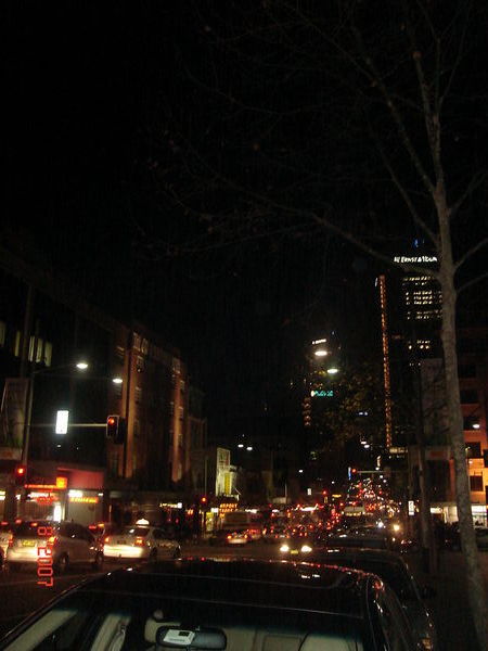 George Street by night