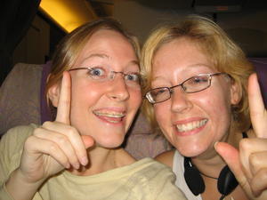 Dore and Kara's First Flight Together!