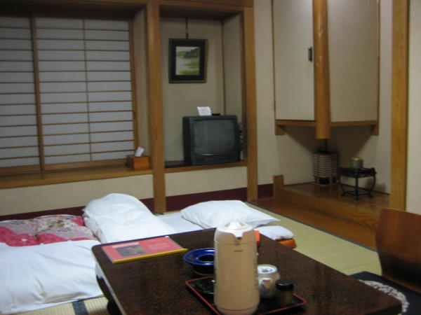 Typical Ryokan Room