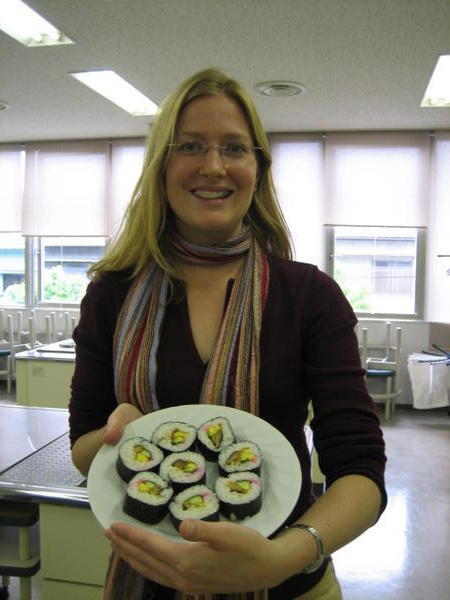 Japanese Class Sushi Lesson!2