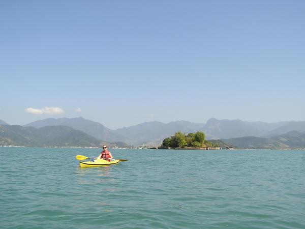 Kayaking Cora