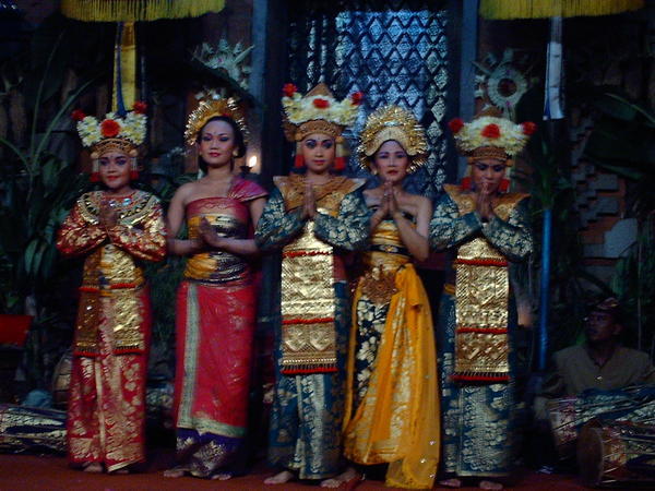 Barong dancers