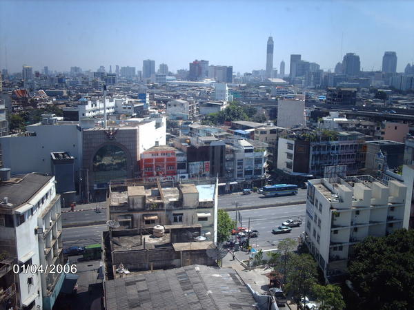 View from  Bangkok Centre Hotel