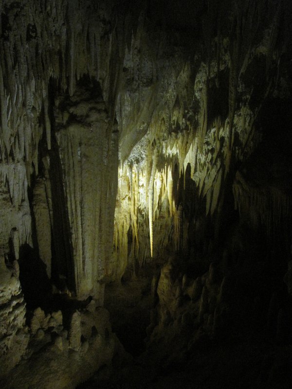 Lighting in the cave