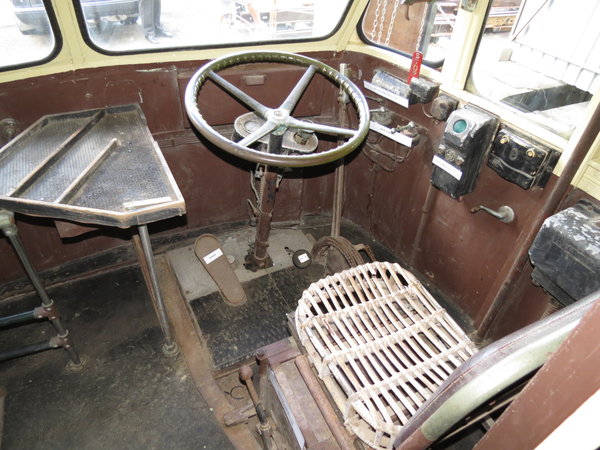 Trolley Bus Drivers Cab