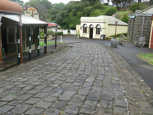 Old cobble stone streets