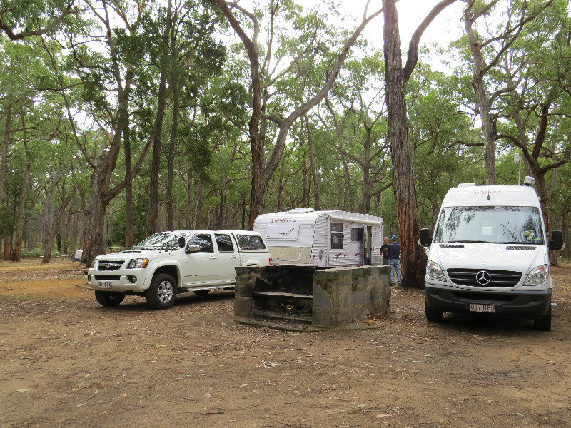 Bush camp at Saw Pit Park
