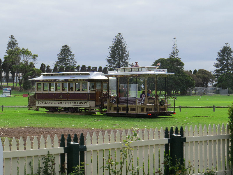 The Cable Tram approaching Depot Station