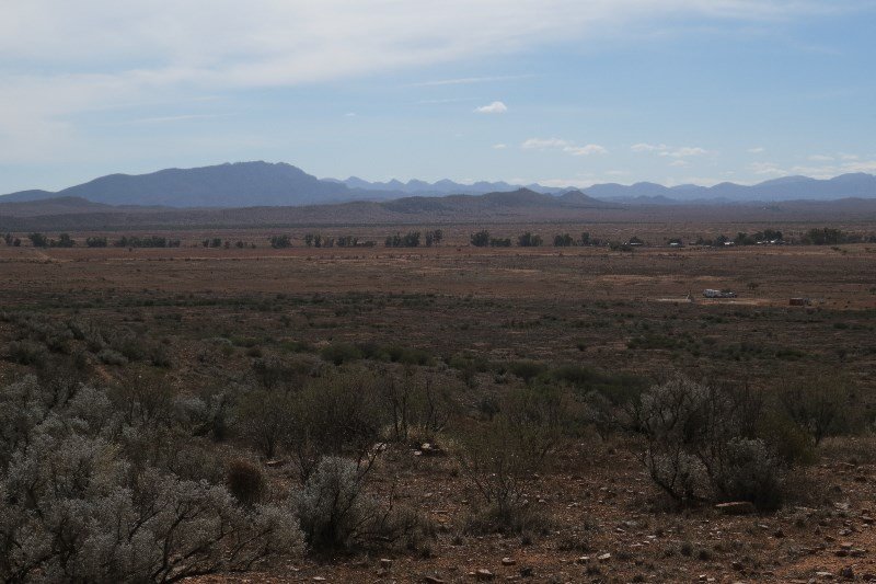 Rugged tops of the Wilpena