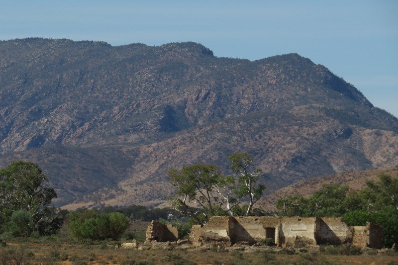 Ruins in the foothills
