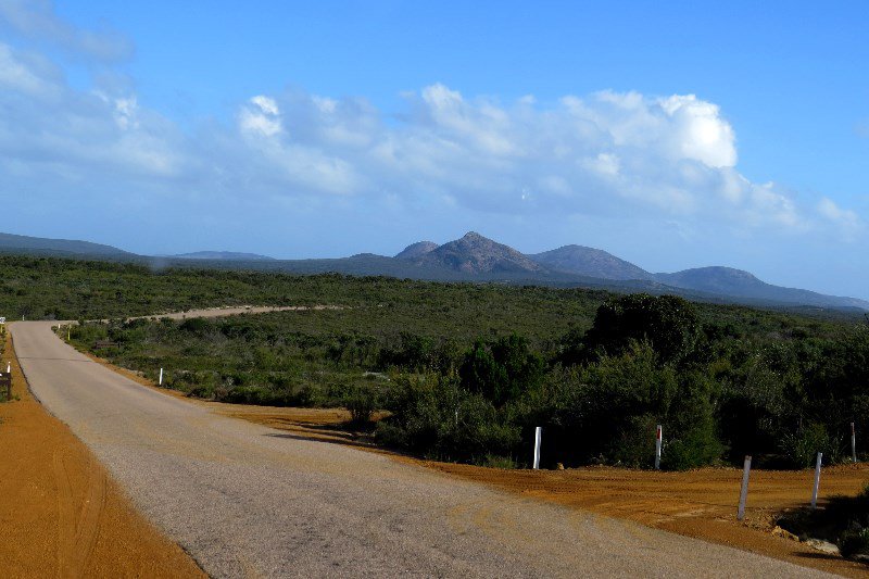The road to Cape Le Grand