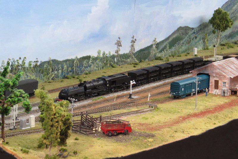 Big Boy towing coal train